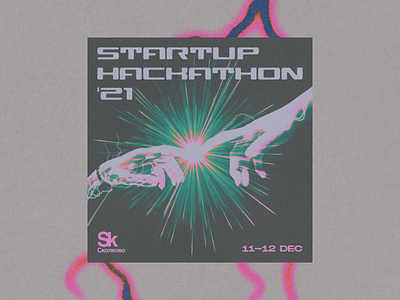 Banner Design for Startup Hackathon ad banner banner grain hackathon startup