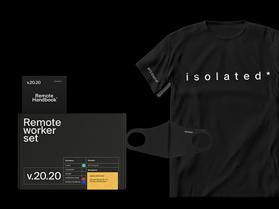 Remote Worker Merch for IT company