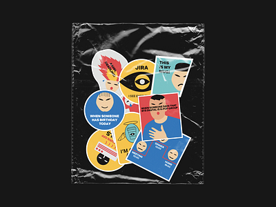 Office sticker pack