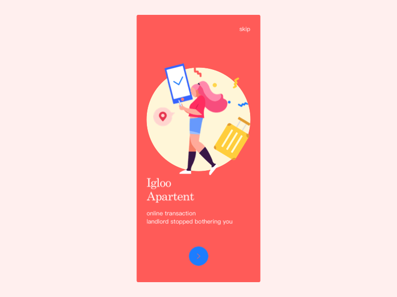 uiux interact effect animation app design illustration illustrator typography ui ux web website