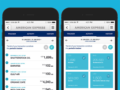 American Express Spend Stim Tracker americanexpress amex amexmena amexmiddleeast app mobile spend spendstim tracker ui ux
