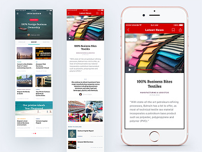 Business App Reader app blog business connections insights magazine mobile reader
