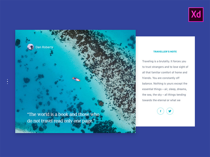 Large article cards