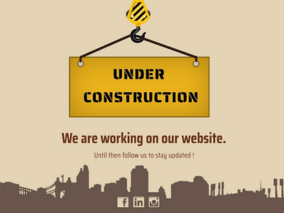 under construction page