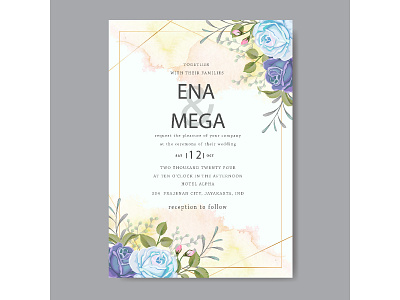 Wedding invitation template background card celebration decoration decorative design elegant floral frame graphic greeting illustration invitation invite pattern spring template vector vintage wedding