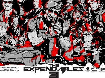 The Expendables 3 alternative movie poster fan art the expendables 3