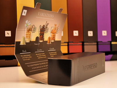 Nespresso Packaging coffee design graphic design packaging