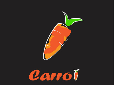 Carrot carrot design flatdesign ilustration vegetable