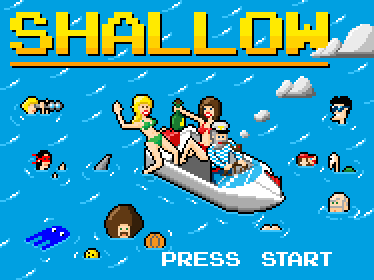 Sea 8 bit boat game pixel prototype sea shallow