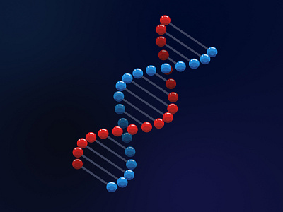 DNA animal biology blue design dna earth human illustration life live organism science vector