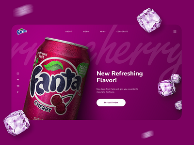 Fanta Cherry Promo Concept