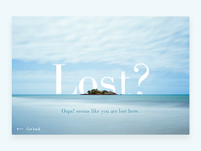 Daily UI - Day 8 | 404 Page 404 daily ui dailyui