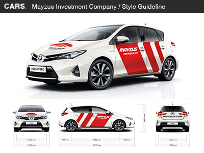 CARS | MAYZUS brand brand car identity