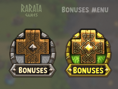 Bonuses bonus design game gamedev icon menu tablet ui
