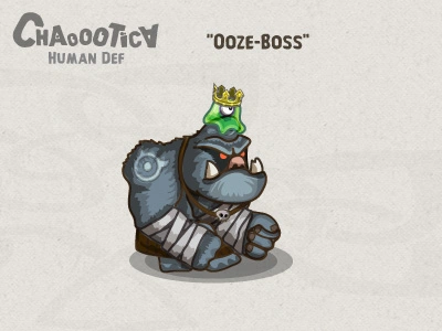 Mobile android game: Ooze Boss boss chaotica design game gamedev icon monsters sprite tablet ui