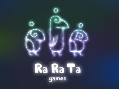 "Ra Ra Ta" Logo + game logo studio