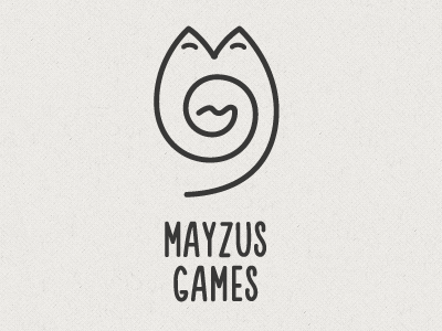 "Mayzus Games" logo game logo studio