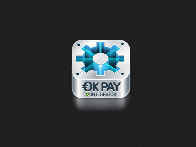 OKPAY Integrator illustration logo web