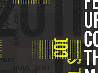 Cool Shit cool shit design graphic highlighter yellow texture type