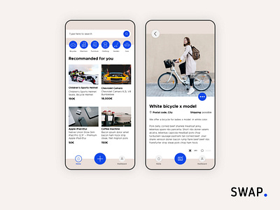 'Swap' - classifieds app