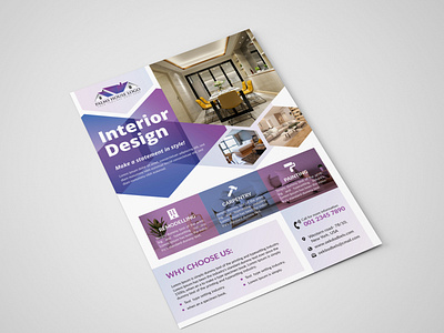 Interior Design Flyer Template