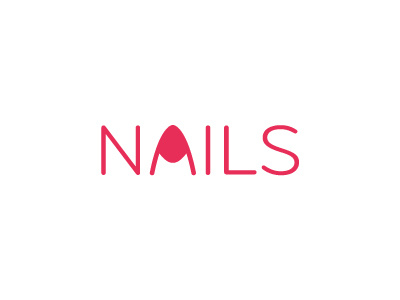 Nails beauty logo nails women