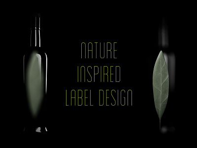 Label design - Olio Priori - intro 3d creative design evo fstorm intro italy label leaf oil olive render shapes