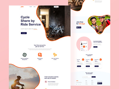 Landing page exploration app design auto ride location tracker landing page landing page concept landing page design landing page explotion product design ride share service tracking app ui ux web design