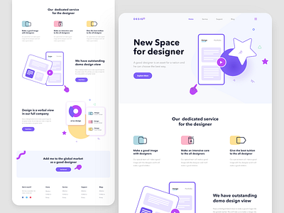 Design- Landing Page Exploration