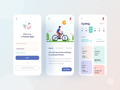 Mobile App Concept- Fitness Activity (Part-2)