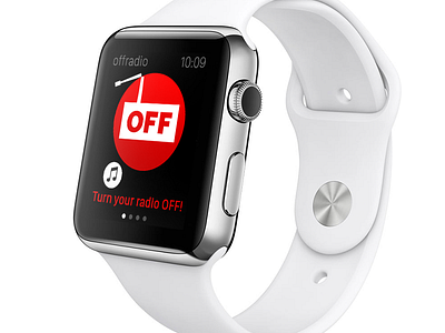 Apple Watch radio app design app apple apple watch design offradio radio watch