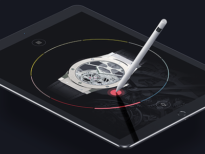 Watch color customizer apple pencil color customizer lstore luxury mockup pencil photoshop sketch tap touch watch