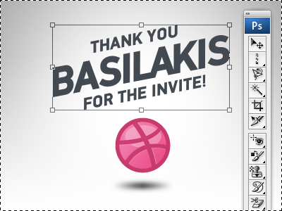 Hello dribbble! dribbble invitation invite invited newbie noob