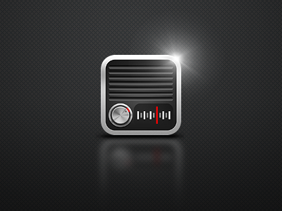 Radio app icon by Konstantinos Penlidis - Dribbble