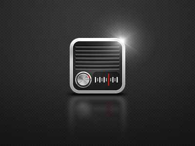 Radio app icon app apple icon iphone radio