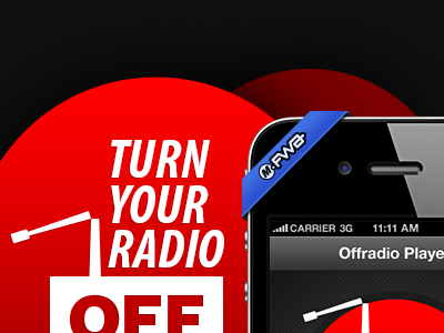 Mobile of the day app fwa iphone offradio radio thefwa