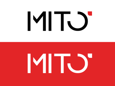 Mito Logo brand colour icon identity logo logotype minimal rebrand typography