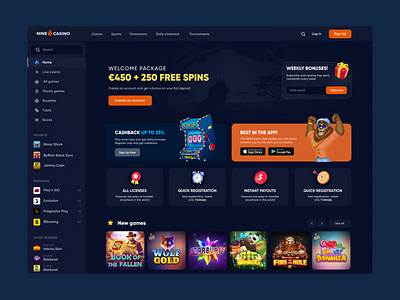 Online Casino Concept