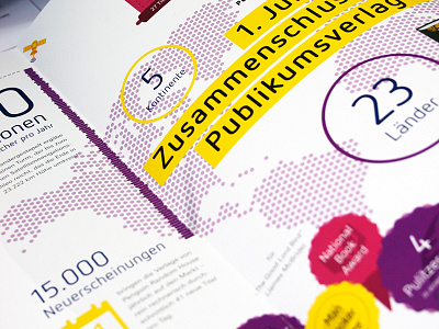 Bertelsmann Annual Report Infographics annual report data visualization editorial infographic information design magazin