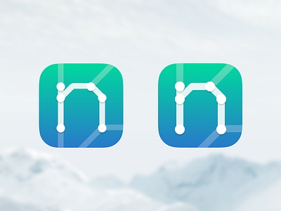 Nextr 2.0 App Icon app flat guidance icon interface ios iphone transportation ui user interface