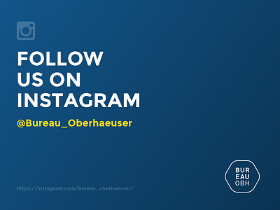 Bureau Oberhaeuser on Instagram follow instagram social media