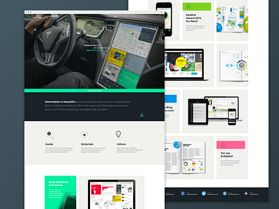 Bureau Oberhaeuser Homepage Redesign