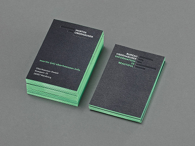 Bureau Oberhaeuser Businesscards