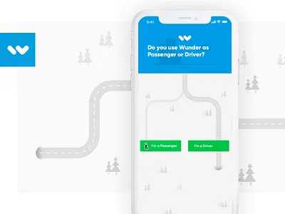 Wunder Carpool Onboarding animation gif onboarding principle principleapp ui ui design uiux ux ux design