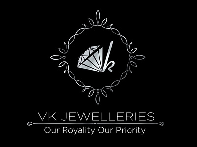 logo designed by vk jewelleries