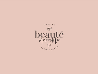 Beauty Durable artist beauty brand branding clinic eyes face logo makeup mark spa women