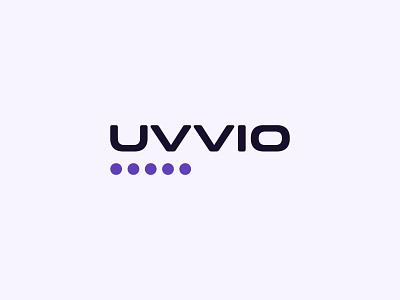 UVVIO | Logo brand branding circle logo logodesign logotype minimal modern typography
