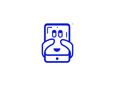 Smartfonik app funny happy hug logo mobile phone smarfone
