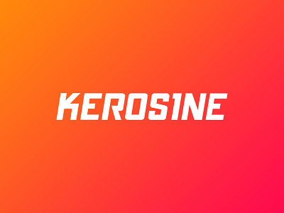 Logo for Kerosine App app branding fitness gym ios logo sport workout