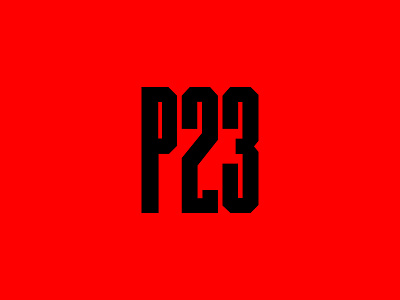 P23 | Logo brand branding club dance festival logo music rave techno